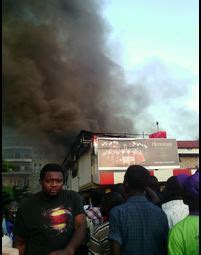 Anthony banye, on behalf of the bishop, most rev. Prince Ebeano Supermarket Is Currently On Fire In Lekki ...