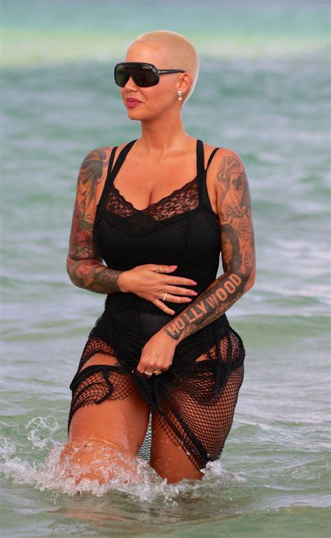 640 x 480 ↔ resolution: Amber Rose in Miami Beach, 05/14/2017. - CelebzToday