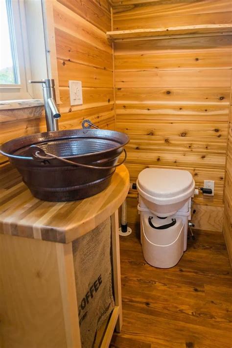 But yet not it's not complex. Pin by Holly Bennett on bath tiny | Off grid tiny house ...