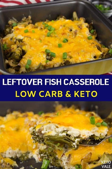 Keto chicken cauliflower rice casserole. Keto Leftover Fish Casserole | Recipe | Fish casserole ...