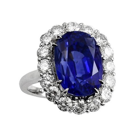 From a color and cut perspective, a sapphire ring offers a similar look to traditional natural diamond. No Heat Blue Sapphire Diamond Engagement Ring