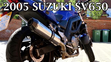 Suzuki sfv650 gladius, suzuki sv650 (2016+). 2005 Suzuki SV650 - Motorcycle Review - YouTube