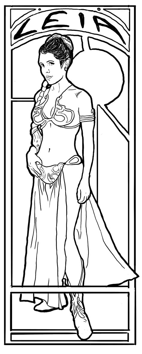 Questions about princess coloring pages. Princess Leia Coloring Pages Printable - BubaKids.com