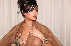 rihanna coachella braless through project outfit festival nude sexy boots sheer transparent hitmaker singer fan thigh blue aznude kylie jenner