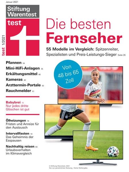 Da es im auto schnell heiß werden kann, ist. Stiftung Warentest Test - 01.2021 » Download PDF magazines ...