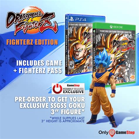 Maybe you would like to learn more about one of these? Gamestop Announces Exclusive Dragon Ball FighterZ Pre-order Bonus - Just Push Start