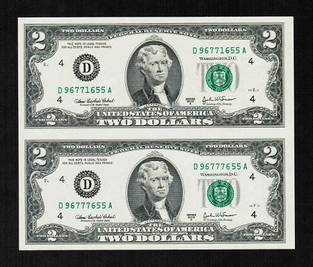 We did not find results for: Subject Sheet of 2 Uncut $2 Dollar Bills Series 2003
