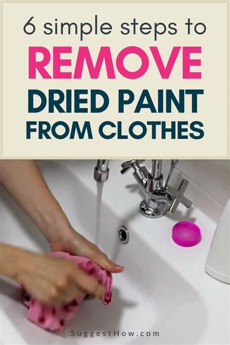 We believe in helping you find the product that is right for you. How to Remove Dried Paint from Clothes - 3 Step by Step ...