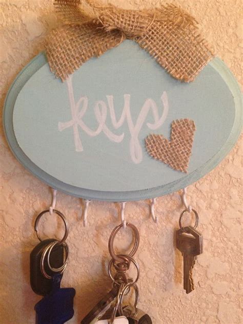 It is real trouble when you lose your keys. 20+ DIY Key Holder Ideas - Hative