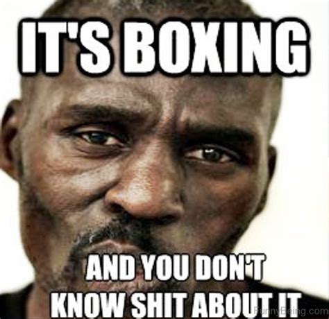 From basketball, football, baseball to golf, tennis, swimming and soccer! 56 Very Funny Boxing Memes