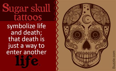 Types of tattoos are almost as varied as the meanings they convey. What Does a Sugar Skull Tattoo Symbolize? The Answer is ...