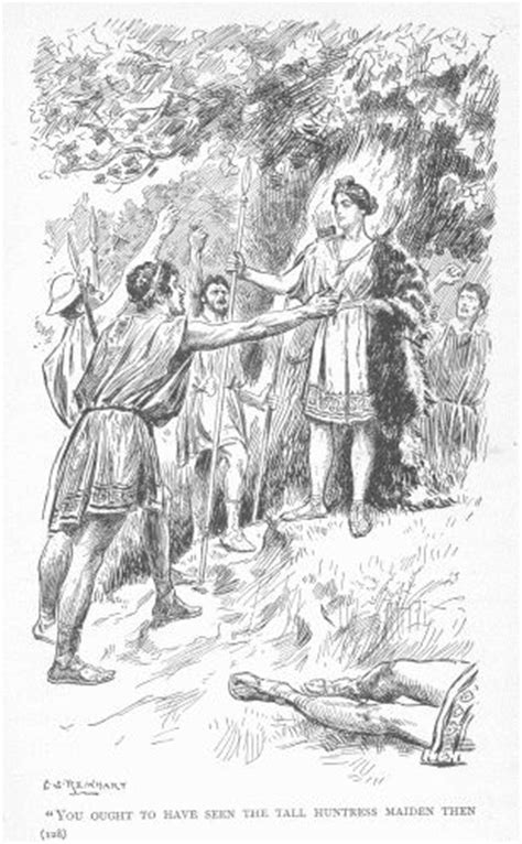 In homer's iliad, we read that the goddess diana sent an enormous boar to calydon, because the king of that country had failed to sacrifice to her. THE STORY OF ATALANTA - IV. THE HUNT IN THE FOREST ...