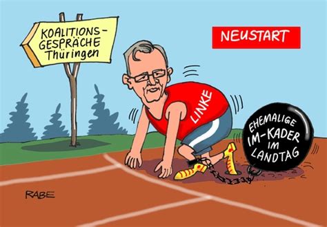 Überzogene kritik wird zur karikatur. Neustart By RABE | Politics Cartoon | TOONPOOL