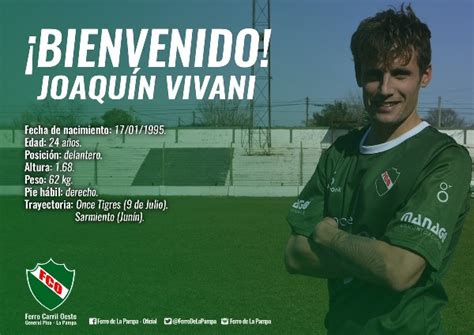 Maybe you would like to learn more about one of these? Club A. Sarmiento. El Verde de Junín: JOAQUIN VIVANI A ...