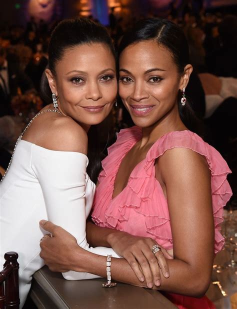 Abisinin etkisiyle çok erken yaşlarda çeşitli suçlara karıştı. Thandie Newton in Monse and Zoe Saldana | Celebrity look ...