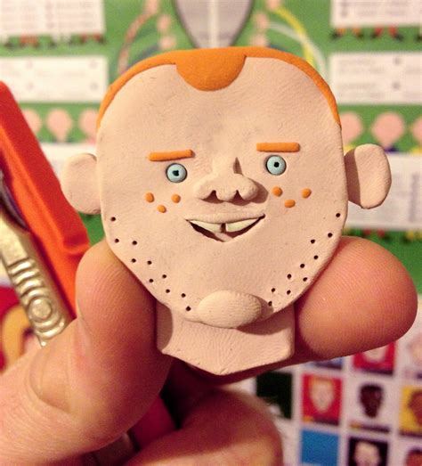 The man behind the goals. Brilliant plasticine model of Wayne Rooney | Plasticine ...