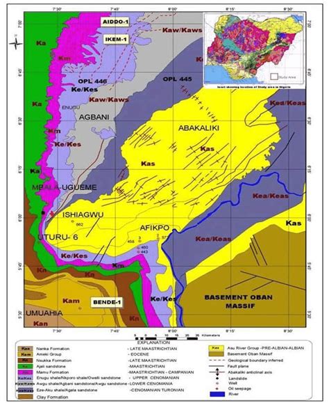 Anambra1stson,take a look at number 9,32,41 and 83 and you will see how much of a liar he is. Stratigraphic Setting of Anambra Basin | Download ...