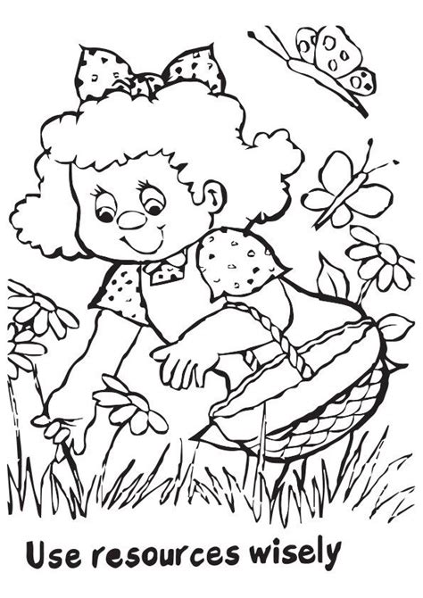 Check out our coloring pages selection for the very best in unique or custom, handmade pieces from our digital shops. Use-Your-Resources-Wisely | Girl scout law, Girl scout ...