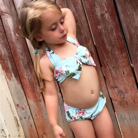 Lill babs en hemv vd stillsam t s 1956. Summer Kids Girls Swimwear 2017 Infant Floral Bikini Set ...