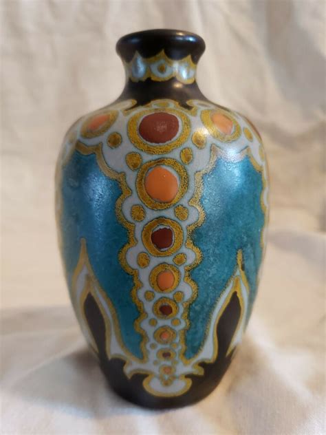 Handmade 14 inch blue and white porcelain vase china size medium via: Pin by Paula in Playa on Gouda Pottery - Holland | White ...