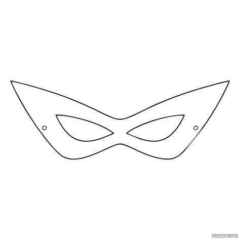 Find superhero cardboard cutouts and more h… Printable Superhero Mask Cutouts - Printabler.com