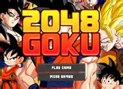 The objective of the game is to slide numbered tiles on a grid to combine them to create a tile with the number 2048; 2048 Goku | Juegos dragon ball - jugar online
