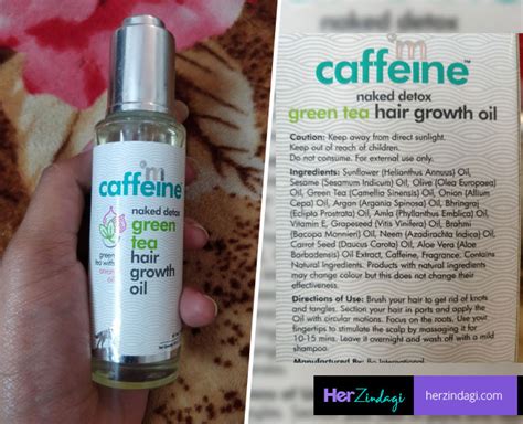 Formulated with some of earth's finest ingredients, this coffee elixir will nourish and strengthen your hair follicles, block dht. HZ Tried & Tested: mCaffeine Naked Detox Green Tea Hair ...