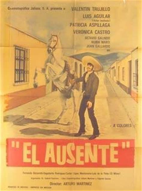 Si estas buscando ver películas gratis nuestro sitio web te brinda un gran listado del género que prefieras, acción, aventura, comedia, ciencia ficción, infantil, suspenso, terror y mucho. El ausente (1972) Valentin Trujillo y Luis Aguilar ...