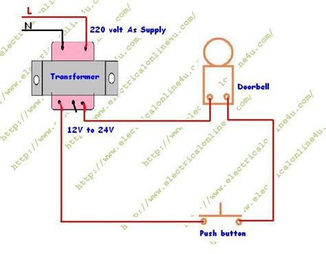 Door bell circuit is quite a popular project among students and hobbyists. How to Wire a Doorbell - Electrical Online 4u