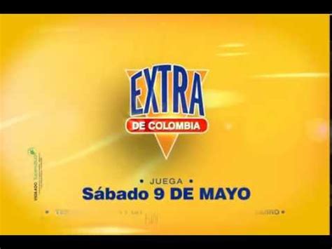 La extra de colombia juega los a las 10:00 pm, cuando es festivo el sorteo se realiza el. Extra de Colombia - Publicidad Sorteo 2136 - 09/05/2015 ...