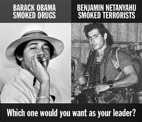 Yeah he was really handsome. Obama v Netanyahu: Two boys, two VERY different men ...