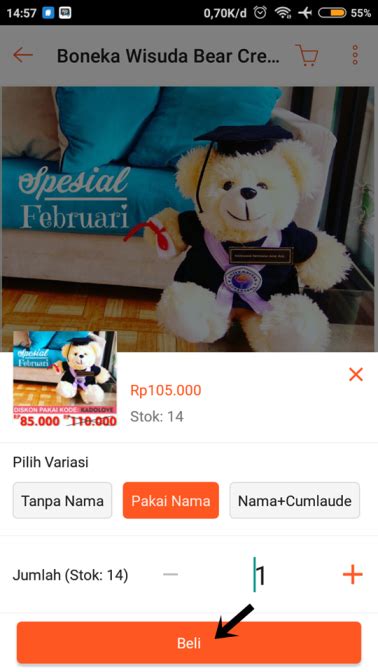 Anda dapat membeli kode voucher google play di mandiri online, yang berisi kode voucher untuk mengisi saldo akun google play anda. Cara Beli Produk KADO WISUDAKU di Shopee Pake Voucher