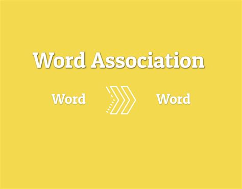 The game is based on the noun phrase word association, meaning stimulation of an associative pattern by a word or the connection and production of other words in response to a. ESL Game: Word Association - ESL Kids Games