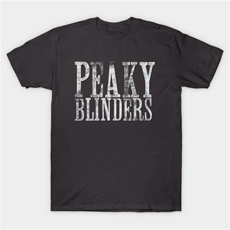 Shelby sets his sights on wider horizons and his meteoric rise brings him into contact with both the upper echelons of society and astonishing new adversaries from london's criminal world. Peaky Blinders Logo - Peaky Blinders - T-Shirt | TeePublic