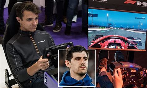 His current girlfriend or wife, his salary and his tattoos. Thibaut Courtois joins F1 stars in virtual race as Esports ...