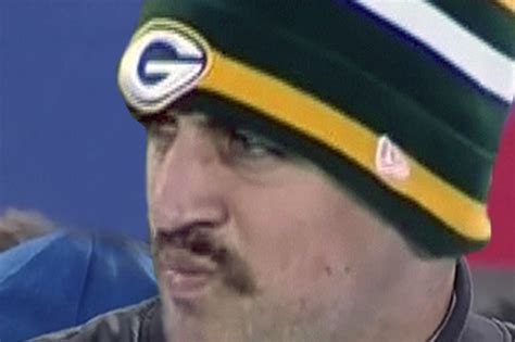 If we were talking about canadaian tuxedo and mustache aaron rodgers, as pictured above, he'd easily be in our top five. Aaron Rodgers, Mike McCarthy Movember mustache mix up ...