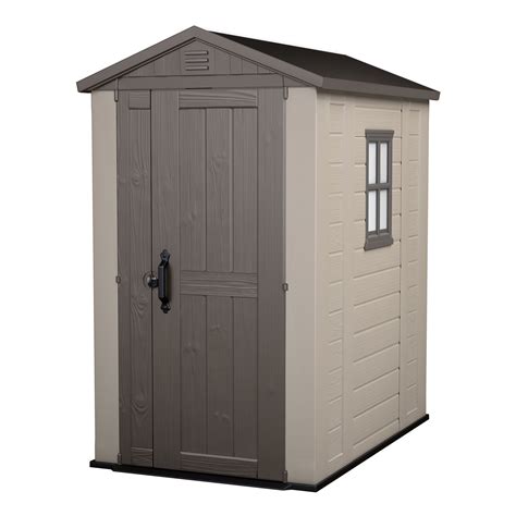 View our guide on how to build a garden shed. Keter Factor 6X4 Shed | Garden storage shed, Shed storage ...