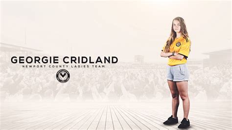 County's commercial manager alex eagle commented: Meet Ladies Team Player Georgie Cridland - News - Newport ...