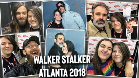 This is how the walker stalker con is celebrity booths are setup and how things look to give you a general idea of what to expect. Walker Stalker Con Atlanta 2018 | ChloeGames (VLOG) - YouTube