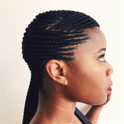 Most flattering straight up hairstyle with fibre tips. Ghana Weaving With Brazilian Wool - Yarn twist: Looks and feels like hair but not hair ...