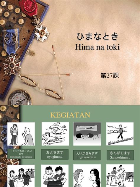Kamu tertarik belajar bahasa jepang ? SAKURA bab 27 - hima (BAHASA JEPANG)