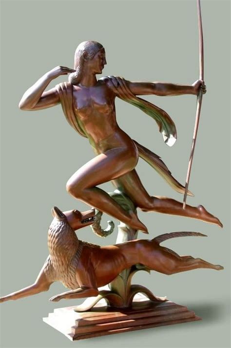 Diana sold for $727,500 22 november 2016 bonhams new york 'this example of paul manship's diana came to our attention in an estate in northern california from our trusts & estates department'. Art Deco "Diana" by Paul Manship | Art deco, Art deco ...