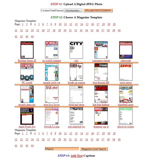 All magazines fashion & style science & nature animals & pets sports & recreation military & weapons music entertainment & tv lifestyle business & finance enrichment. Fake Magazine Cover Maker - direkt online nutzen - CHIP