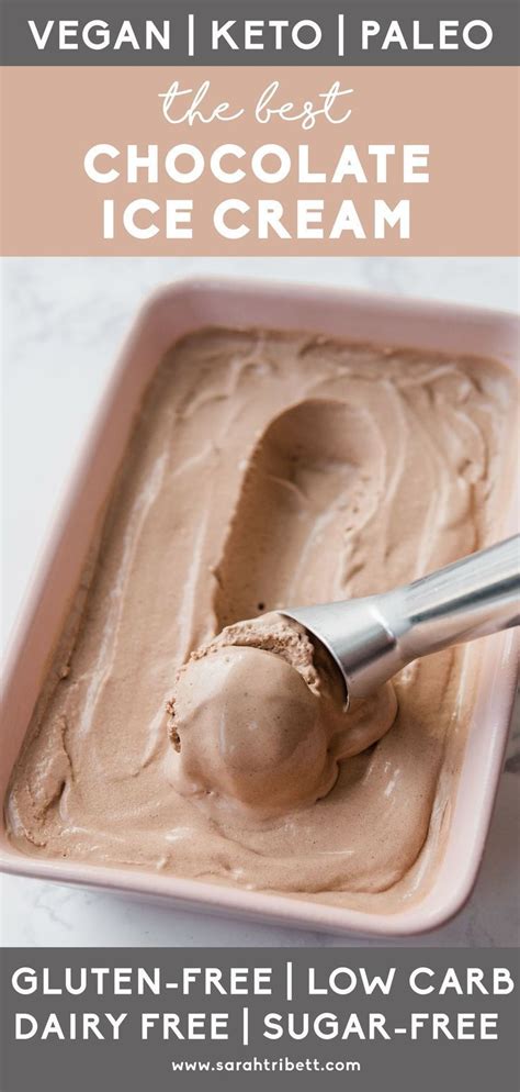 This sweet dessert drink gets a healthy makeover from cassey ho. The Best Vegan Keto Chocolate Ice Cream! (sugar free ...