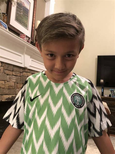Nigeria's kit fuses the traditional aesthetic of an agbada robe with modern football design. Super Eagles' World Cup Kit Sells Out Globally