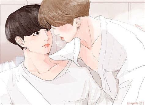 Maybe you would like to learn more about one of these? Fanart BTS (p2) - 21. JiKook ️ KookMin - Wattpad