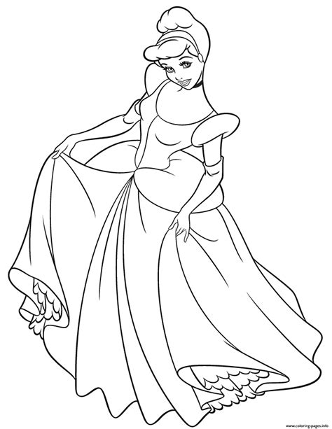 Cinderella is one of the great animated disney classics. Princess Princess Cinderella S For Kidsc62a Coloring Pages ...