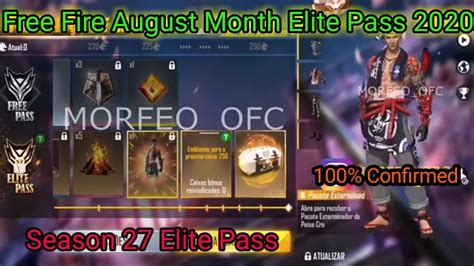 Nothing much appealing will the players get right after the new season gets introduced. August month elite pass# Garena free fire# New upcoming ...