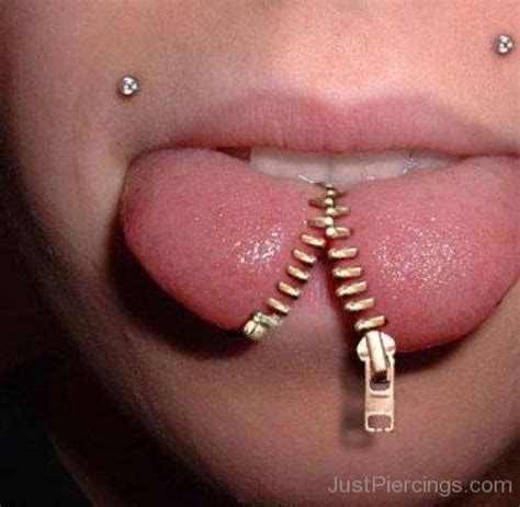 Lip piercing is of many types and trends keep changing with time. Zipper Lip Piercing