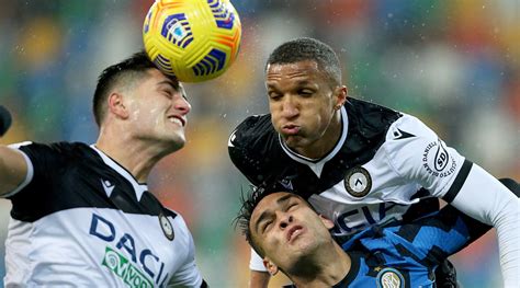 Ft 11' ranocchia, 42' rafinha, 45' icardi; Serie A: Udinese-Inter 0-0, i nerazzurri mancano l ...